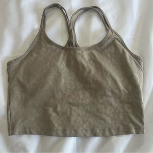 Calvin Klein Performance Cheetah Longline Sports Bra Womens Large